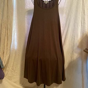 Women’s brown tshirt dress